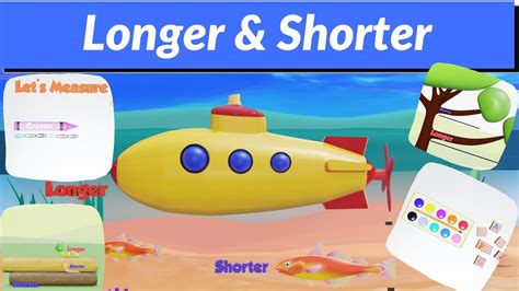 Longer and Shorter activities | Compare longer & shorter | Measure ...