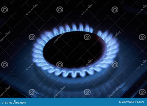 Natural gas stove stock photo. Image of butane, flame - 239496358