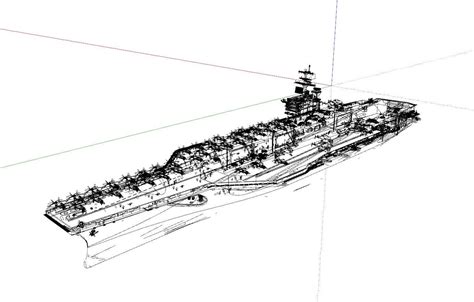 Aircraft Carrier - 3D Model by AlphaGroup