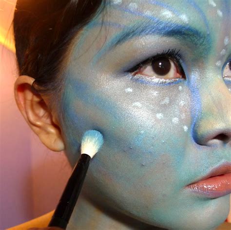 Halloween 2013: Avatar Makeup | The Beauty Junkee