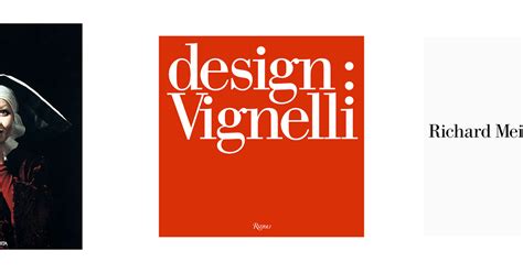 Books designed by Massimo Vignelli