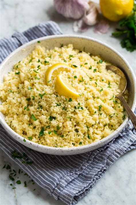 Lemon Couscous Recipe - Cooking Classy