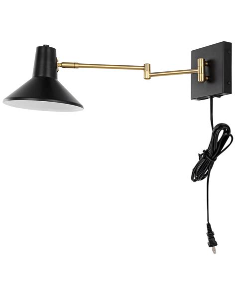 Buy JONATHAN Y Hygge 16in Usb Charging Port Led Sconce - Black At 41% ...