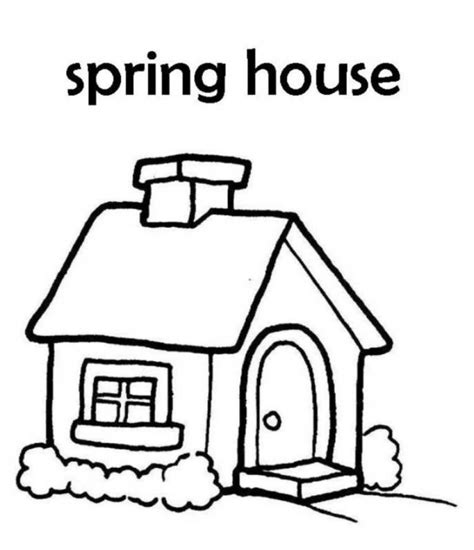 Bring Your Creativity to Life with Cartoon House Coloring Pages