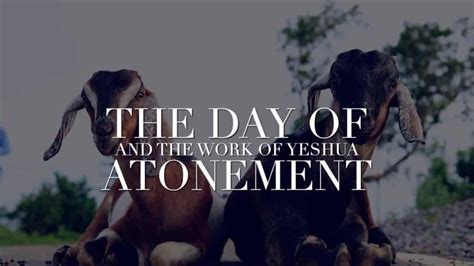 DAY OF ATONEMENT | Treasured Inheritance Ministry