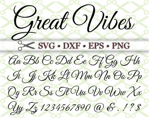 Pin on Script SVG Fonts