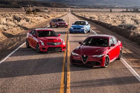 Alfa Romeo Giulia Quadrifoglio vs. BMW M3 vs. Mercedes-AMG C63 S vs ...