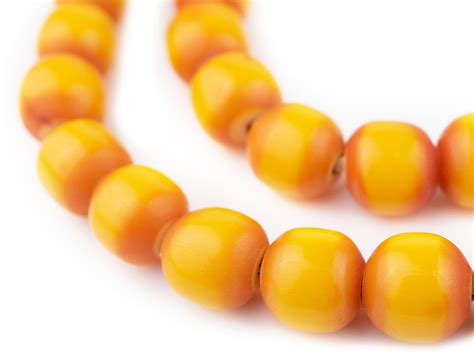 Round Kenya Amber Resin Beads – The Bead Chest