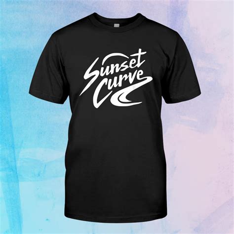 Sunset Curve Band Shirt - TeeUni