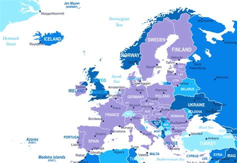 EU Map | European Union Map 2023