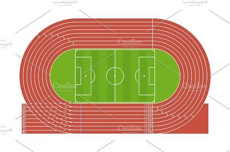 Running Track Stadium | Running track, Stadium, Athletics track