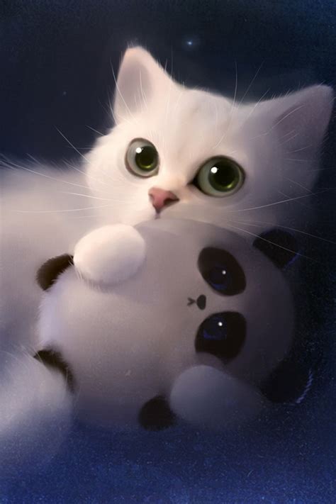 Cute Cat iPhone Wallpaper - WallpaperSafari