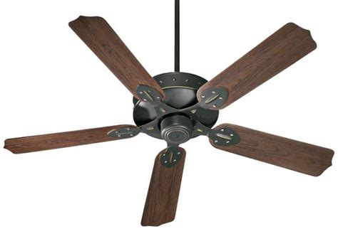 Quorum Hudson 52" Outdoor Ceiling Fan - Rustic Lighting & Fans