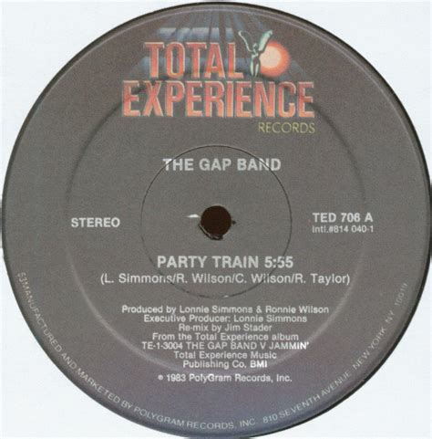 The Gap Band - Party Train | Releases | Discogs