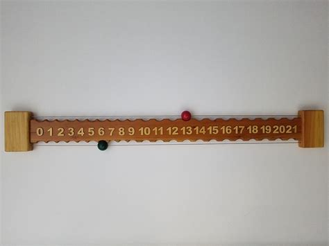 Bocce Ball Scoreboard Numbered 0-21 Horizontal , All Things Bocce Indoor/outdoor - Etsy