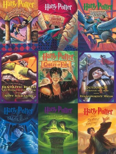 All harry potter book covers - gostranking