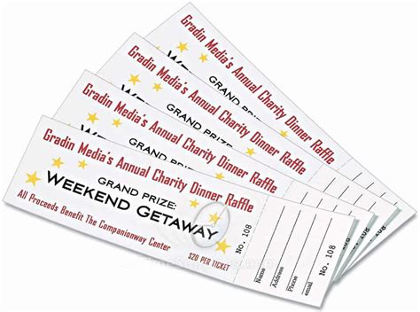 Free Printable Ticket Stub Template