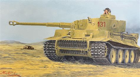 Tank Paintings Released by Tank Veteran - The Tank Museum