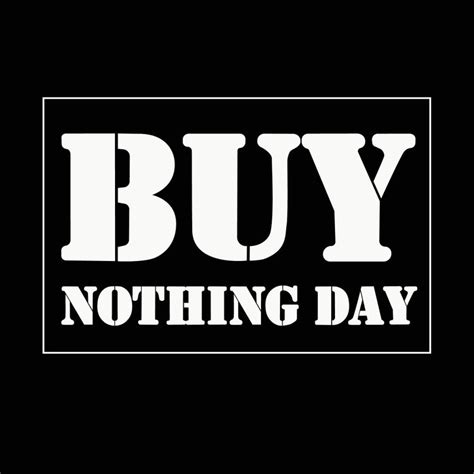 Buy Nothing Day – Deň bez nákupov | SpotrebitelskyTest.sk