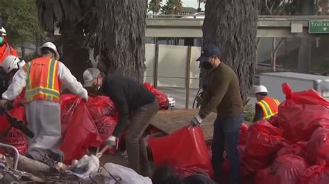 Millions in grants available to help clear encampments along freeways, other state property in ...