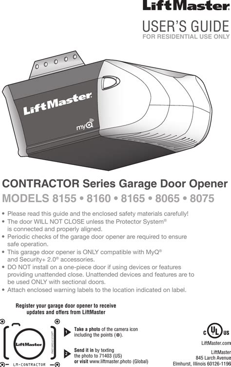 Liftmaster Garage Door Opener Troubleshooting Guide | Dandk Organizer