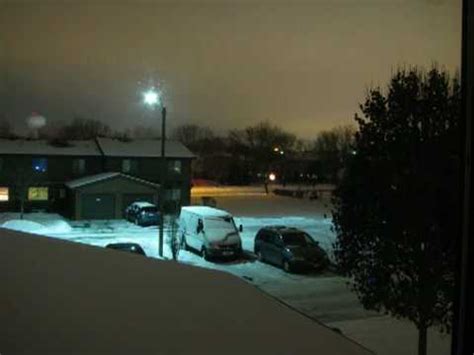 Timelapse of Chicago Snowstorm on 12/19/2008 - YouTube