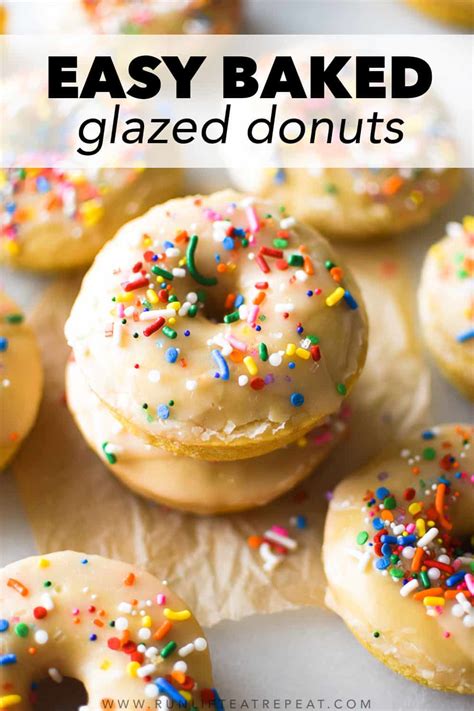 Easy Baked Glazed Donuts - Simple Everyday Recipes