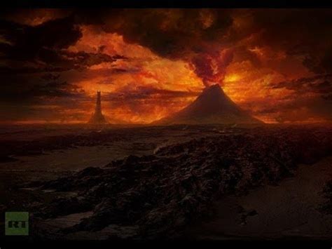 Mordor volcano erupts in New Zealand - YouTube