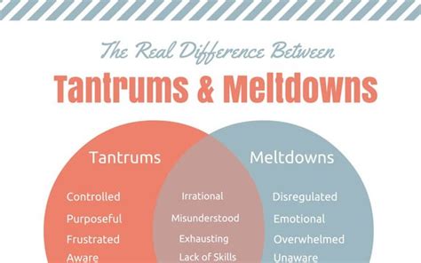 The Real Difference Between Tantrums and Meltdowns | Integrated ...