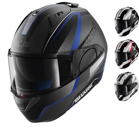 Shark Evo-One Astor Flip Front Motorcycle Helmet - Flip Up Front ...