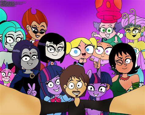 Taking a Selfie with My Tara Strong Favorites by RDJ1995 on DeviantArt