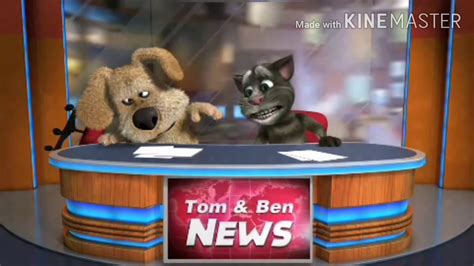 Talking Tom Ben News Effects Tom Ben (KineMaster Version) - YouTube