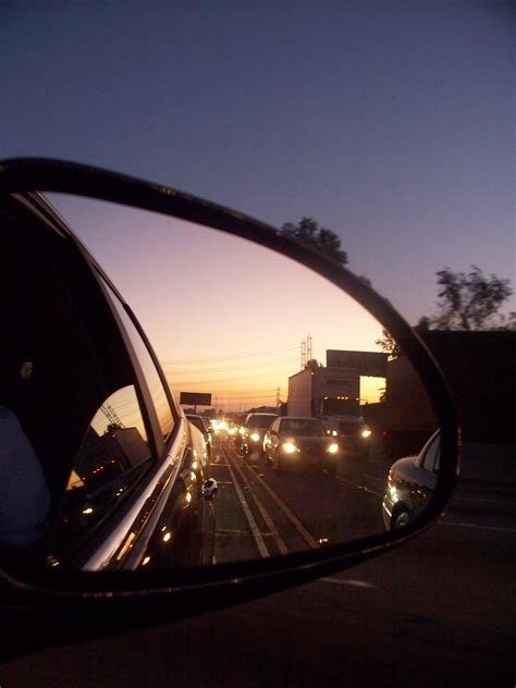 Rearview Sunset What A Beautiful World, Rear View Mirror, Sunset, Views, Photography, Photograph ...