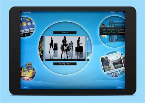 Qualcomm - Smart Tablet Concept Design on Behance