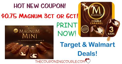 Magnum Ice Cream Coupon Printable - Printable Templates