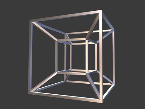 3D printable model Tesseract symbol | CGTrader