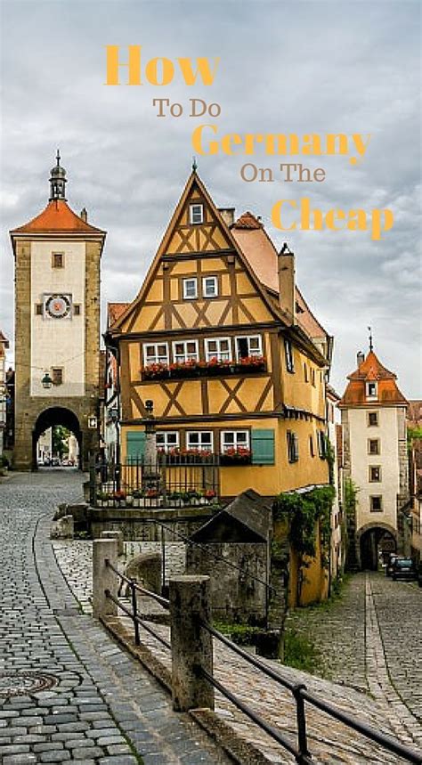 How To Do Germany On The Cheap. Ultimate Germany Guide to saving money ...