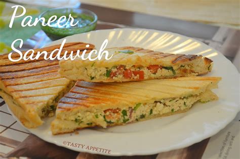 Paneer Sandwich | Breakfast Sandwich | Tasty Appetite