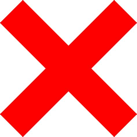 Cancel Delete Cross Check · Free vector graphic on Pixabay