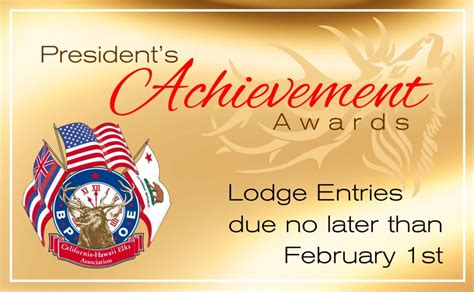 presidents-achievement-awards – California-Hawaii Elks Association