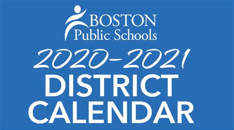 Boston Public Schools Calendar 2021 2022 | Calendar 2021