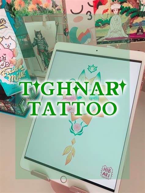 Tighnari genshin tattoo ticket - Hibari's Ko-fi Shop - Ko-fi ️ Where ...