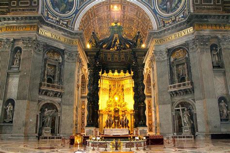 Altar Of St. Peter's Basilica Photograph by Jaymin Chang