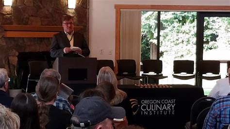 SPEECH GIVEN AT THE OREGON COAST CULINARY INSTITUTE 2017 COMMENCEMENT