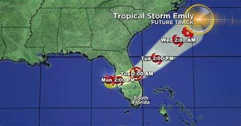 Florida Gov. Declares State Of Emergency Over Tropical Storm Emily ...