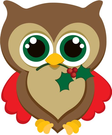 Free Owl Christmas Cliparts, Download Free Owl Christmas Cliparts png ...