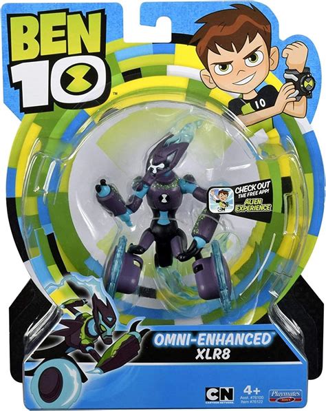 Ben 10 Omni-Enhanced XLR8 Action Figure: Amazon.com.au: Toys & Games