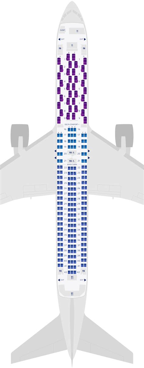 Boeing 767-300ER Seat Maps, Specs & Amenities | Delta Air Lines