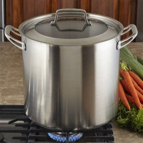 CHEFS Stainless Steel Stockpot: 20 quart | Stock pot, Capsule kitchen, Stock pot soup