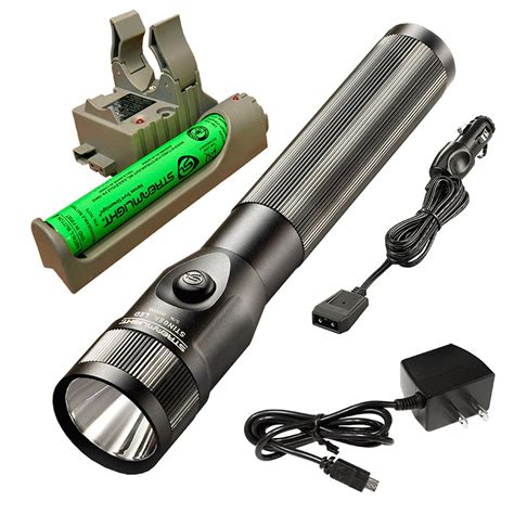 Streamlight Stinger LED - AC/DC Charge Cords - 1 PiggyBack Base - Black